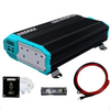 1500W 12v 230V DC à AC Onduleur de puissance à onde sinusoïdale modifiée avec certification CE / ICE