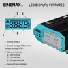 1500W 12V 110V DC à AC Onduleur de puissance d'onde sinusoïdale modifiée avec efficacité Max 90%