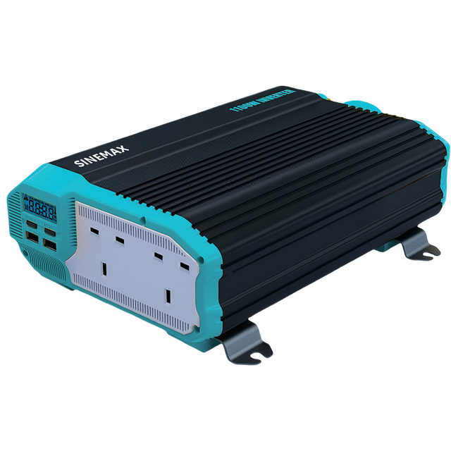 1100W 12v 230V DC à AC Onduleur de puissance à onde sinusoïdale modifiée avec certification CE / ICE