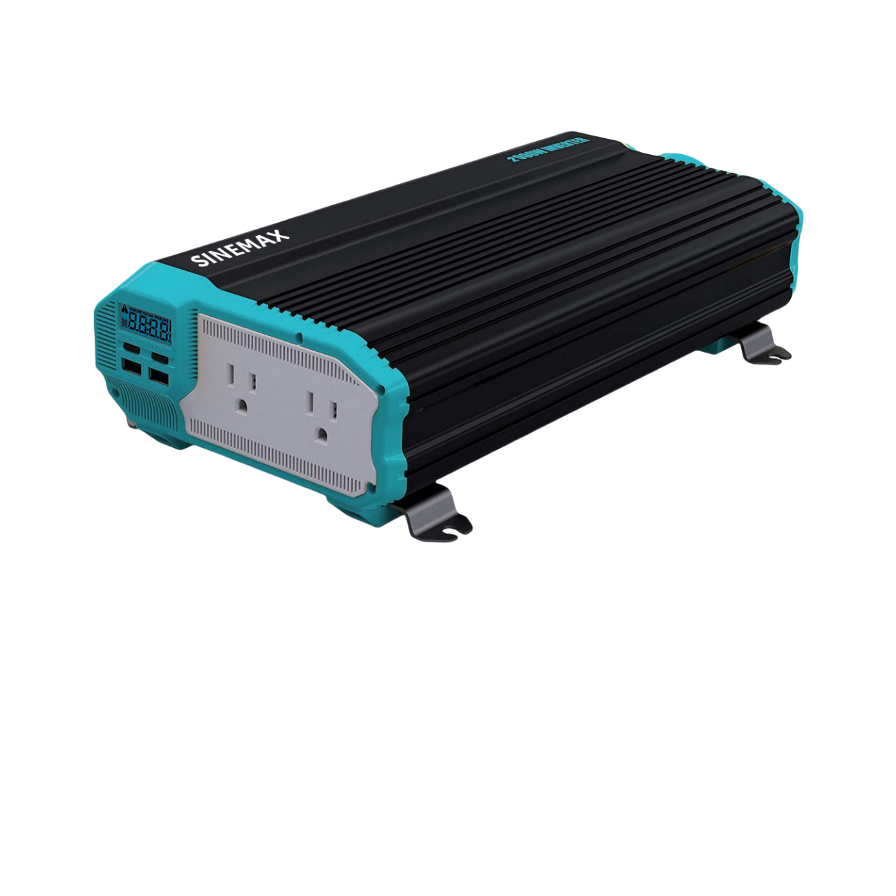 Onduleur de puissance de l'onde sinusoïdale modifiée avec 2000W 12v 110V DC à AC pour RV / voiture