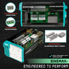 4000W 12V 110V DC para CA OFF O ONEJO SINA MODIFICADO DO INVERIOR DA GRID