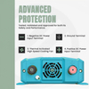 Portátil 400W 12V 110V DC para CA Modificado onda senoidal inversor de energia 