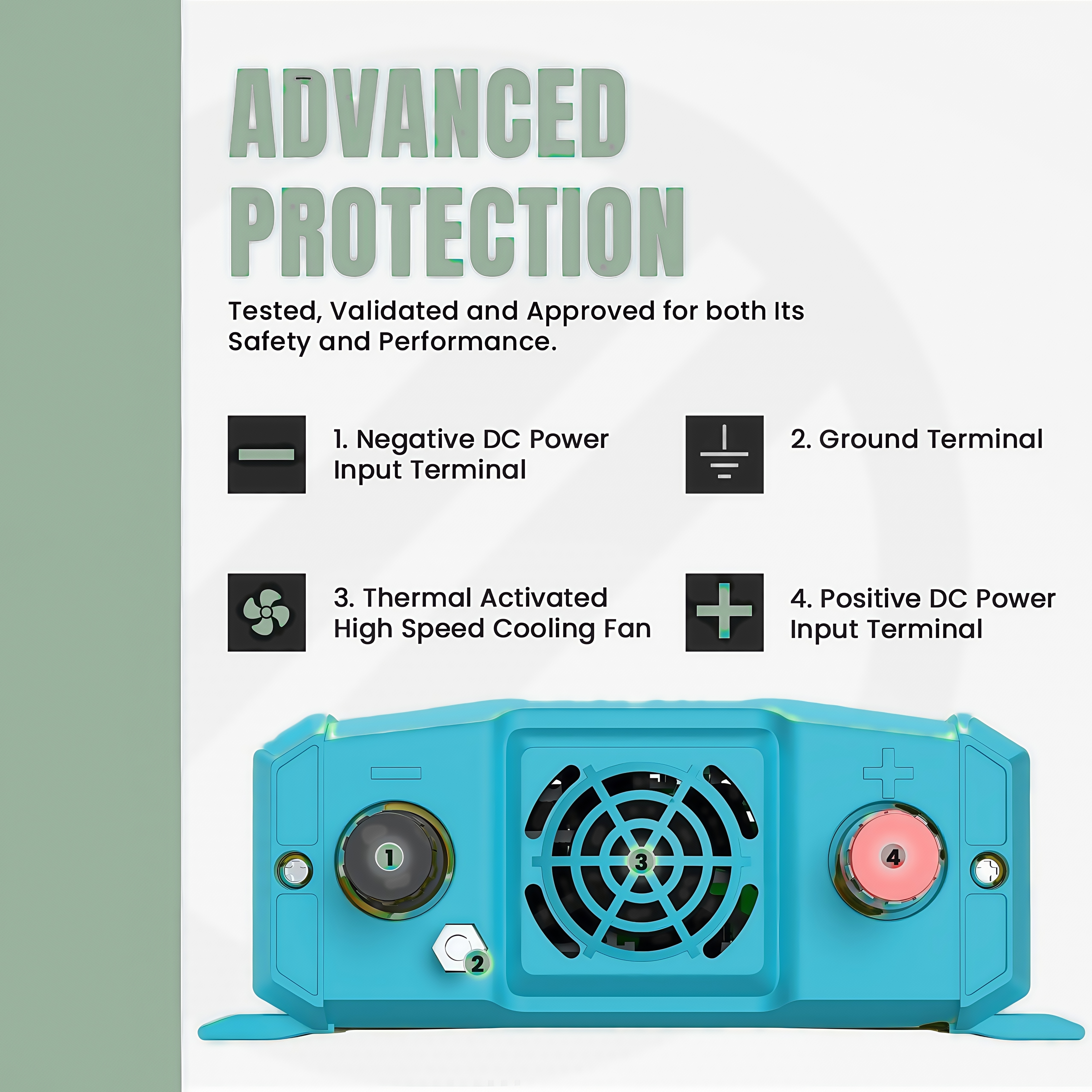 Portátil 400W 12V 110V DC para CA Modificado onda senoidal inversor de energia 