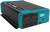 1100W Off-Grid Pure Sine Wave Power Overner DC12V to AC 220V UK