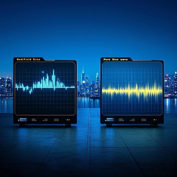 What’s the fundamental difference between pure/modified sine wave in off-grid inverters?
