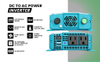 Automotive 600W 12V 110V DC à AC Onduleur de puissance d'onde sinusoïdale modifiée pour la voiture