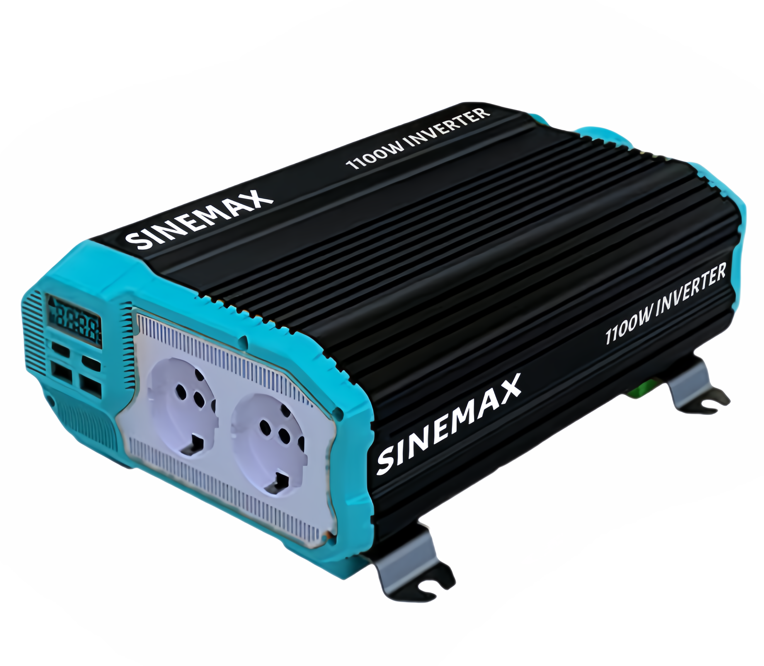 1100W 12v 230V DC à AC Onduleur de puissance à onde sinusoïdale modifiée avec certification CE / ICE