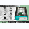 1500W 12V 110V DC à AC Onduleur de puissance d'onde sinusoïdale modifiée avec efficacité Max 90%