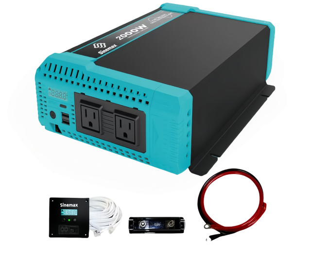 12V 110V 2000W Pure Sine Off Grid Power Onverter 