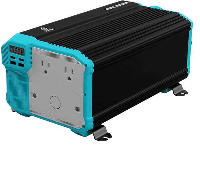 3000W Pure Sine Wave Power Inverter - Clean & Stable AC for RV/Off-Grid