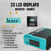 1100W Off Grid Pure Sine Wave Power Inverter DC12v To AC 110v US Socket