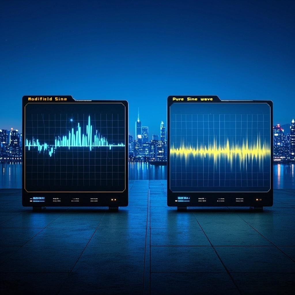 What’s the fundamental difference between pure/modified sine wave in off-grid inverters?