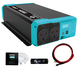 Invertisseur à onde sinusoïdale Pure 2000w Grid - Certifié CE et CEI 62368-1 conforme à une conversion de puissance fiable et de haute qualité