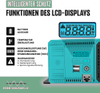 1100W Off-Grid Pure Sine Wave Power Power Owled Inverter DC12V to AC 220V EU POITE avec mode ECO et télécommande